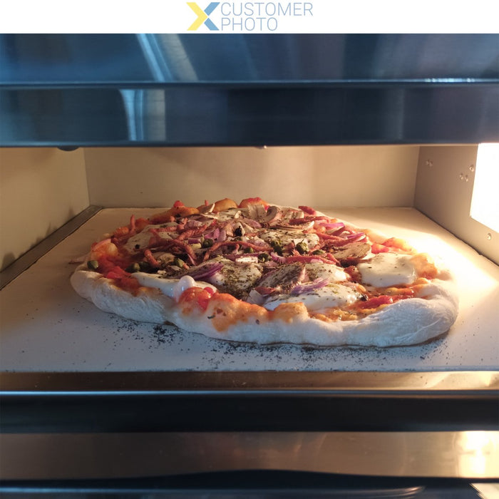 Electric Pizza oven 2 Chambers 410x420mm |  MLP2ST