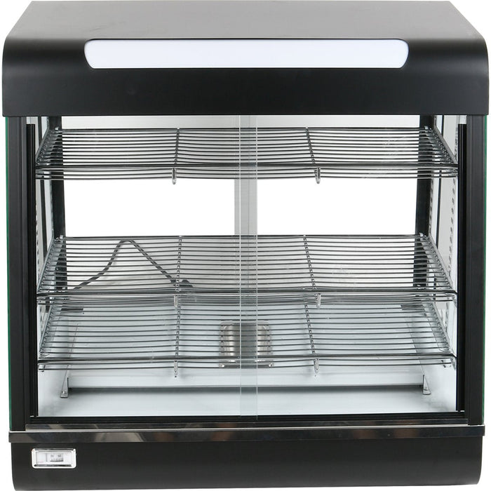 Commercial Heated Showcase Food Warmer 110 Litres Countertop | Mlp601 Makfry