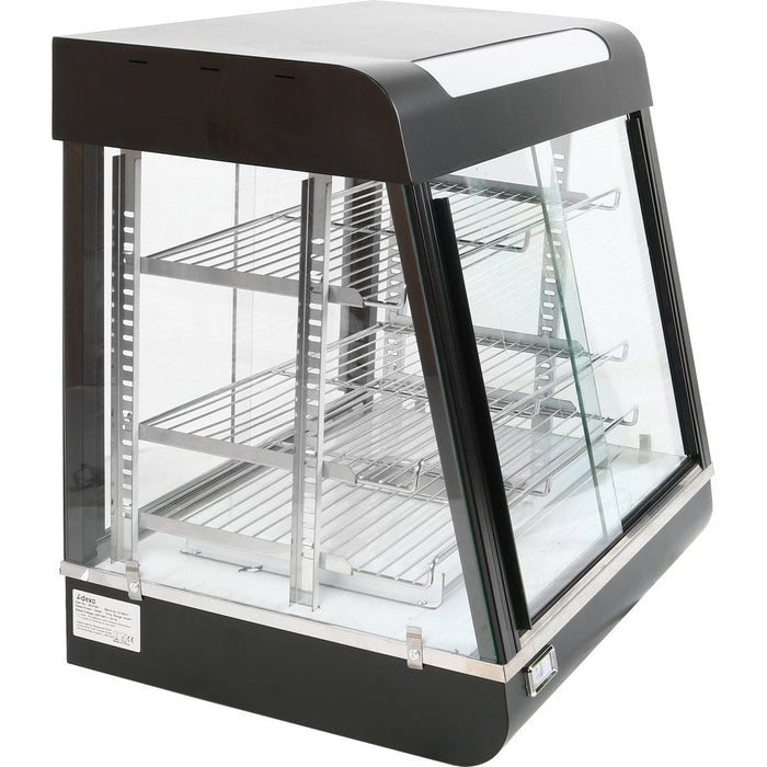 Commercial Heated Showcase Food Warmer 110 Litres Countertop | Mlp601 Makfry
