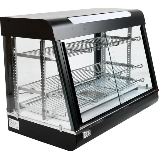 Commercial Heated Showcase Food Warmer 150 Litres Countertop | Mlp602 Makfry