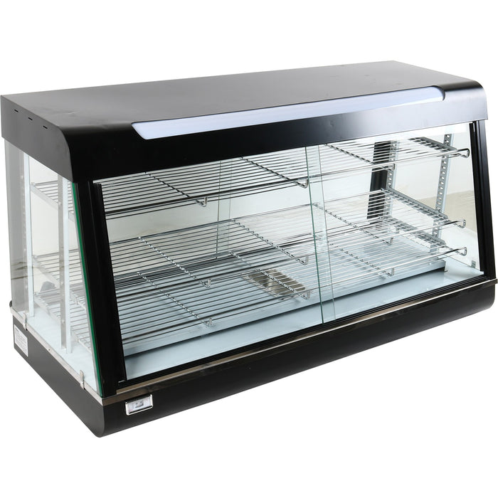 B GRADE Commercial Heated display merchandiser 370 litres Countertop |  MLP603 B GRADE