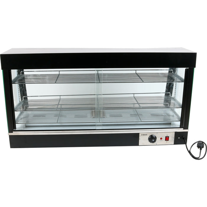 B GRADE Commercial Heated display merchandiser 370 litres Countertop |  MLP603 B GRADE