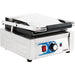 Heavy Duty Panini Contact grill Single Ribbed |  MLP811 Makfry