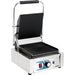 Heavy Duty Panini Contact grill Single Ribbed |  MLP811 Makfry
