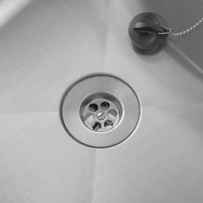 Janitorial Mop Sink Stainless Steel 500x500x550mm |  MS5050 Makfry
