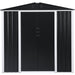Metal Shed With Sliding Door &Amp; Zinc Frame Width 1950mm Depth 1230mm | Msa01 Makfry