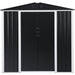 B GRADE Metal Shed with Sliding door & Zinc Frame Width 1950mm Depth 1230mm  |  MSA01 B GRADE Makfry