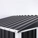 B GRADE Metal Shed with Sliding door & Zinc Frame Width 1950mm Depth 1230mm  |  MSA01 B GRADE Makfry