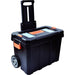 Heavy Duty Rolling Tool Box with Telescopic Handle & Internal Tool Tray 590x340x410 mm |  MW2060 Makfry