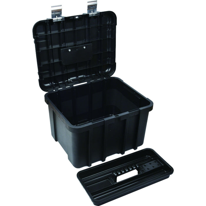 Heavy Duty Explosion-Proof Tool Storage Box with Tray & Dual Metal Latches 475x385x310mm |  MW2160 Makfry