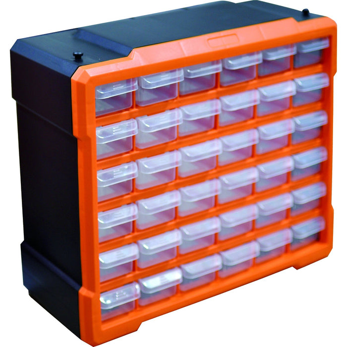 Professional 36 Bin Storage Organiser for Small Parts 370x160x320mm |  MW2261 Makfry