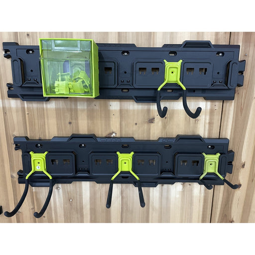 Modular Heavy Duty Wall-Mounted Pegboard Set with Hooks 2 x 795x190mm Panels 68kg (150lbs) Capacity Each |  MW2301P Makfry
