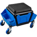 Mobile Rolling Mechanic Stool with Tool Storage Drawer and Side Trays 150kg (330lbs) Capacity 589x269x290mm |  MW901N2 Makfry