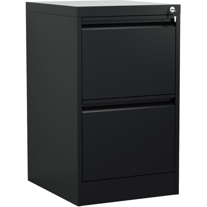 Professional Filing Cabinet 2 drawer 460x620x720mm Black |  MXDC1BLACK Makfry