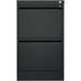 Professional Filing Cabinet 2 drawer 460x620x720mm Black |  MXDC1BLACK Makfry