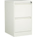 Professional Filing Cabinet 2 drawer 460x620x720mm White |  MXDC1WHITE Makfry