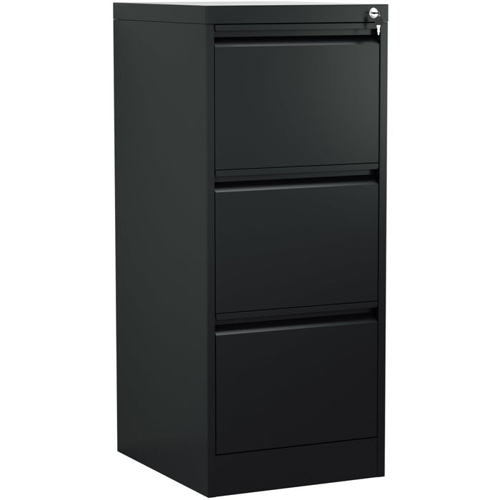 Professional Filing Cabinet 3 drawer 460x620x1025mm Black |  MXDC2BLACK Makfry