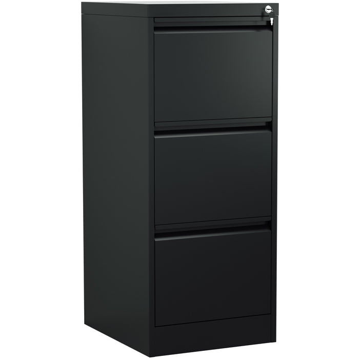 B GRADE Professional Filing Cabinet 3 drawer 460x620x1025mm Black |  MXDC2BLACK B GRADE