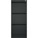 Professional Filing Cabinet 3 drawer 460x620x1025mm Black |  MXDC2BLACK Makfry
