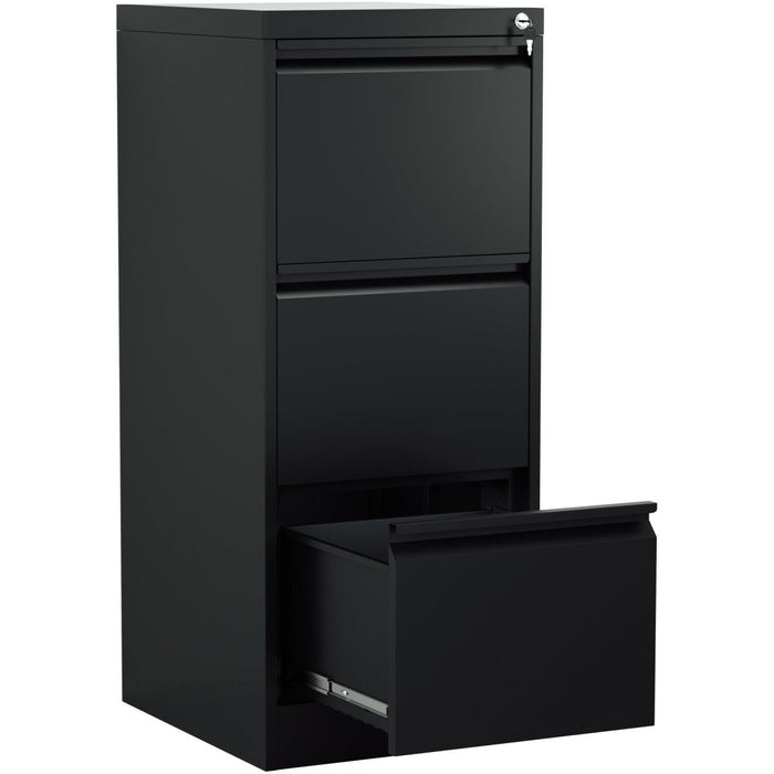Professional Filing Cabinet 3 drawer 460x620x1025mm Black |  MXDC2BLACK Makfry