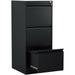 Professional Filing Cabinet 3 drawer 460x620x1025mm Black |  MXDC2BLACK Makfry