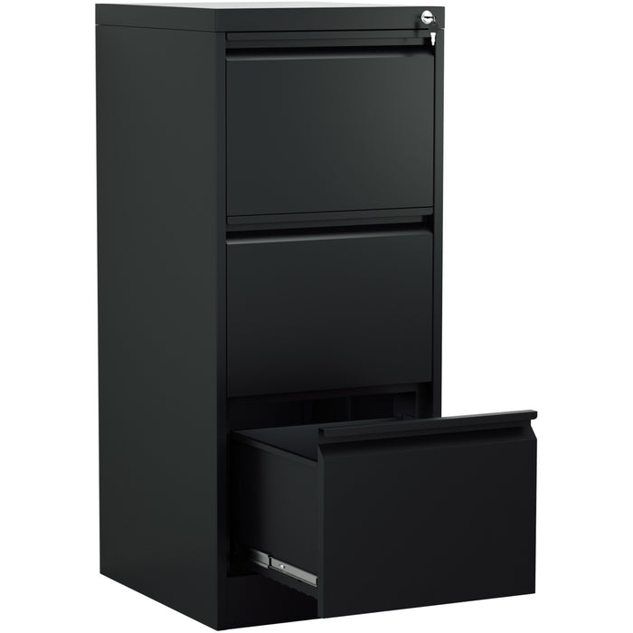 B GRADE Professional Filing Cabinet 3 drawer 460x620x1025mm Black |  MXDC2BLACK B GRADE