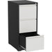 Professional Filing Cabinet 3 drawer 460x620x1025mm Dark Grey & White |  MXDC2DARKGREY Makfry