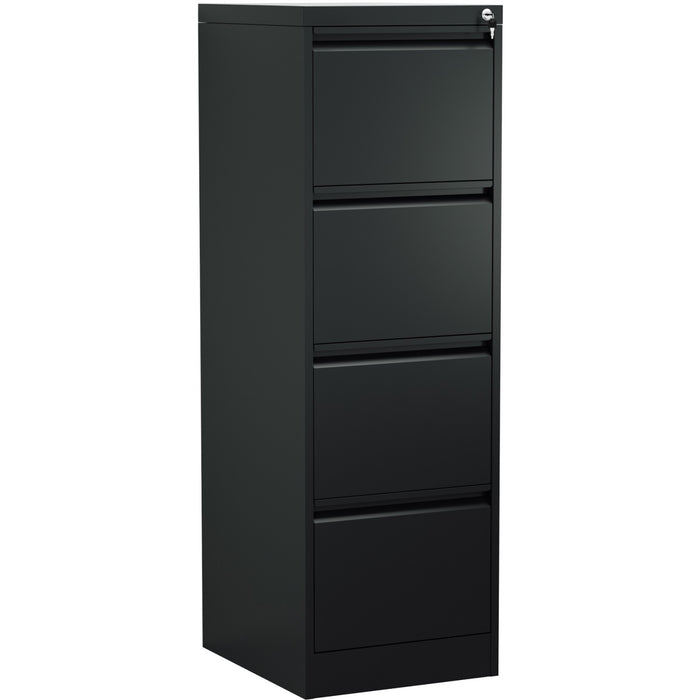 B GRADE Professional Filing Cabinet 4 drawer 460x620x1330mm Black |  MXDC3BLACK B GRADE