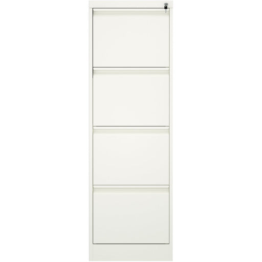 Professional Filing Cabinet 4 drawer 460x620x1330mm White |  MXDC3WHITE Makfry