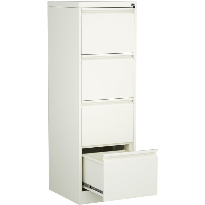 B GRADE Professional Filing Cabinet 4 drawer 460x620x1330mm White |  MXDC3WHITE B GRADE