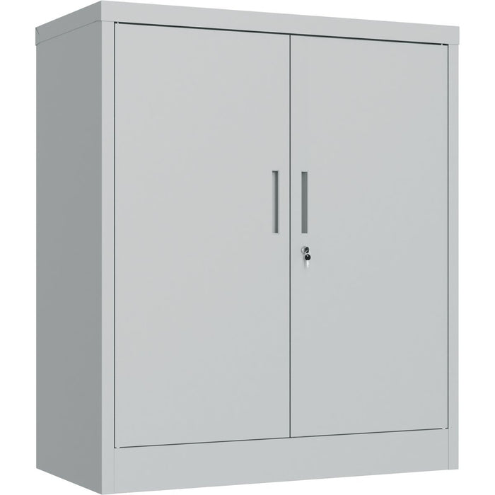 Professional Metal Storage Cabinet 2 doors 900x400x1200mm Lock 3 adjustable shelves Light Grey |  MXFC13LIGHTGREY