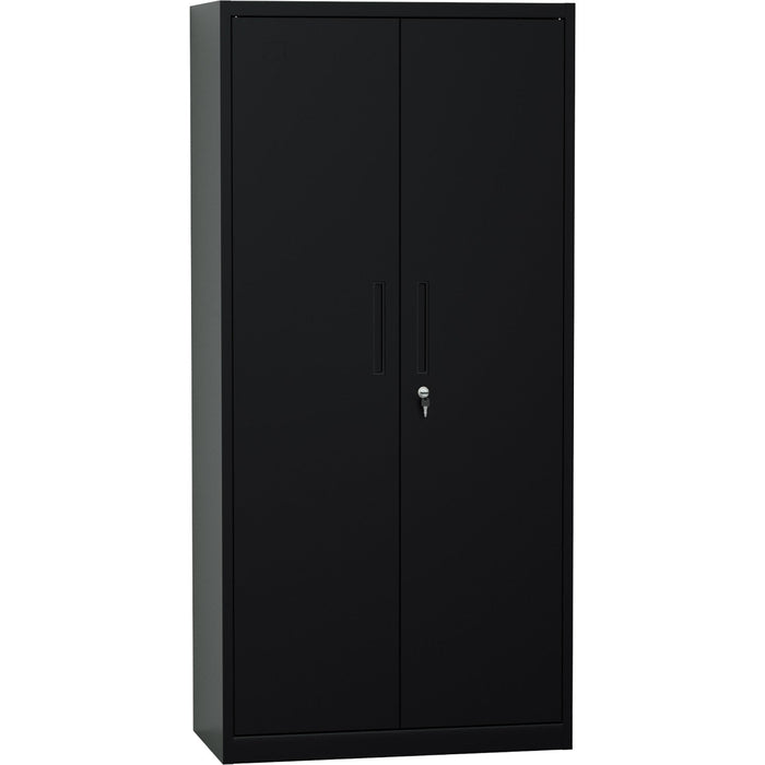 B GRADE Professional Metal Storage Cabinet 2 doors 900x400x1800mm Lock 4 adjustable shelves Black |  MXFC14BLACK B GRADE Makfry