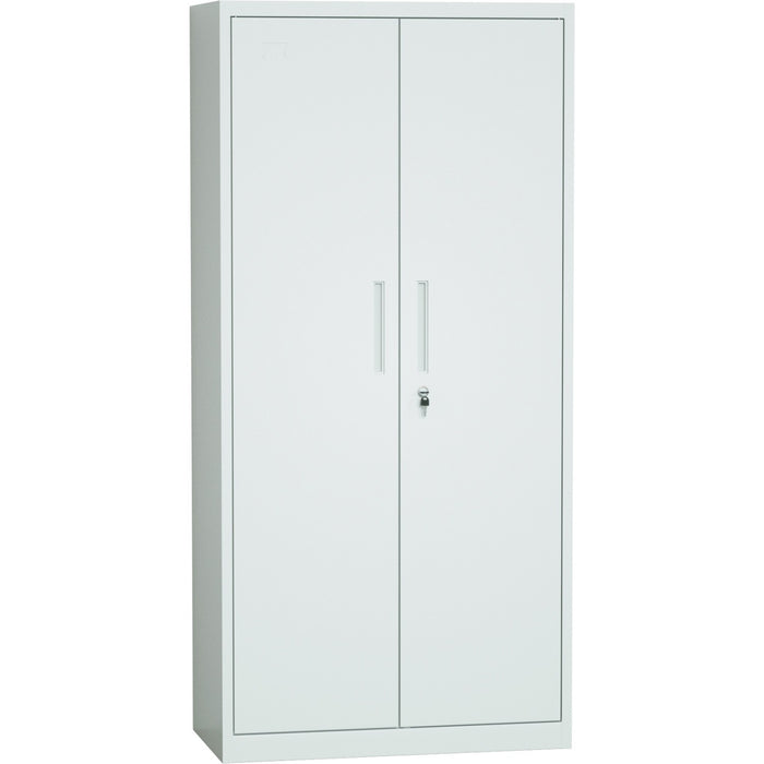 B GRADE Professional Metal Storage Cabinet 2 doors 900x400x1800mm Lock 4 adjustable shelves Light Grey |  MXFC14LIGHTGREY B GRADE