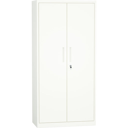 Professional Metal Storage Cabinet 2 doors 900x400x1800mm Lock 4 adjustable shelves White |  MXFC14WHITE Makfry