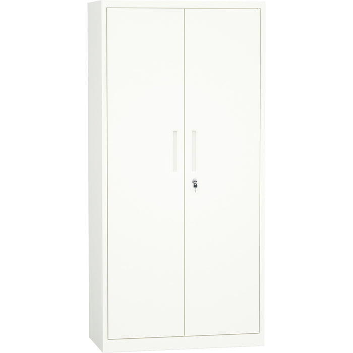 B GRADE Professional Metal Storage Cabinet 2 doors 900x400x1800mm Lock 4 adjustable shelves White |  MXFC14WHITE B  GRADE