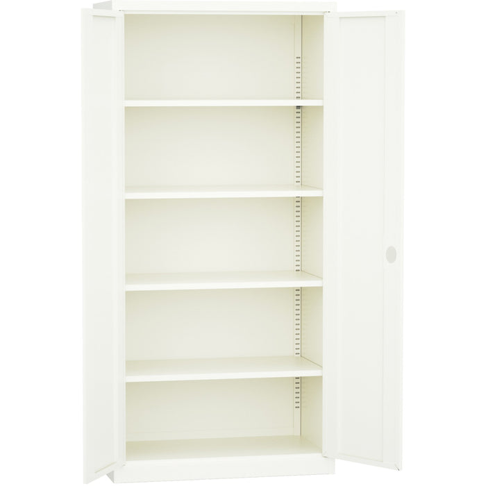 B GRADE Professional Metal Storage Cabinet 2 doors 900x400x1800mm Lock 4 adjustable shelves White |  MXFC14WHITE B  GRADE