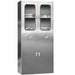 Commercial Stainless Steel Cabinet 2 Shelves 2 Drawers 4 Doors 900x400x1800mm | Myslc03 Makfry