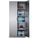 Commercial Stainless Steel Cabinet 4 Shelves 2 Door 900x400x1800mm | Myslc04 Makfry