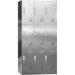 Commercial Stainless Steel 9 Door Locker 900x500x1800mm |  MYSLC07 Makfry