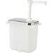 Commercial Condiment/Sauce Pump Dispenser 3x2 litre Stainless steel |  NHP003 Makfry