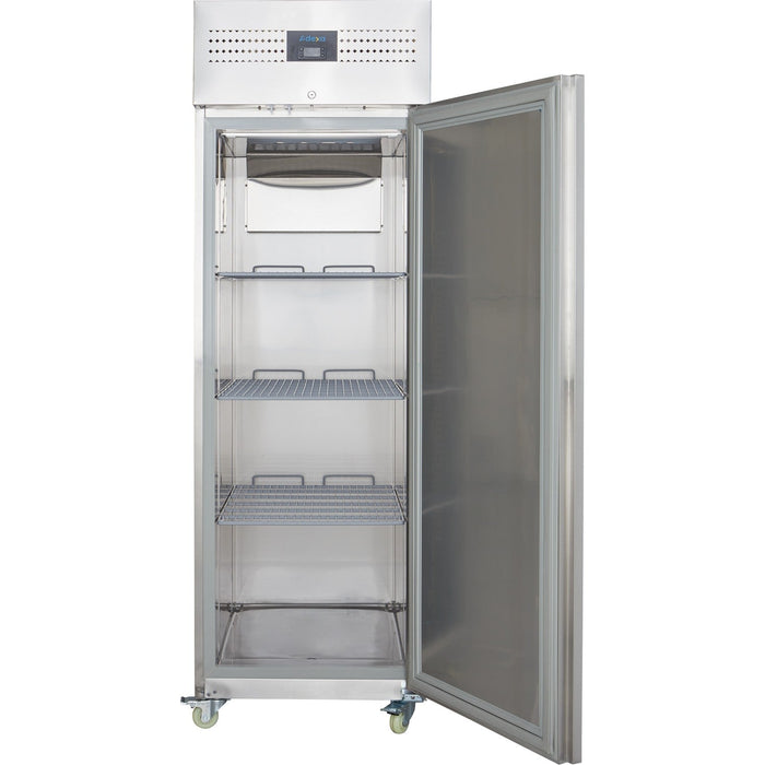 Commercial Upright Freezer 600 L Single Door Stainless Steel Cabinet 655x855x2090mm | Nord26 Makfry