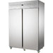 Commercial Upright Freezer 1400 L Double Door Stainless Steel Cabinet 1380x855x2090mm | Nord32 Makfry