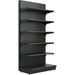 Retail Wall Shelving Starter Unit Black | Nsreu11 Black100 Start Makfry