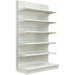 Retail Wall Shelving Starter Unit White | Nsreu11 White125 Start Makfry