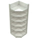 Retail Wall Shelving Corner Unit White | Nsreu11 Whitecorner Makfry