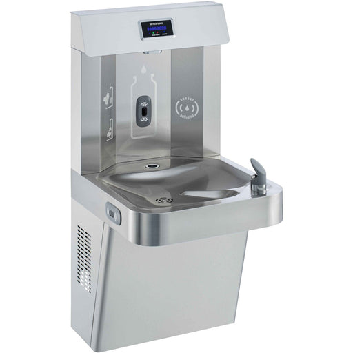 Commercial Wall Mounted Water Cooler With Bottle Filler Stainless Steel | Nt30 B Makfry