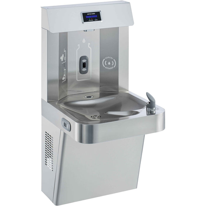 Commercial Wall mounted Water Cooler with Bottle Filler Stainless Steel |  NT30B