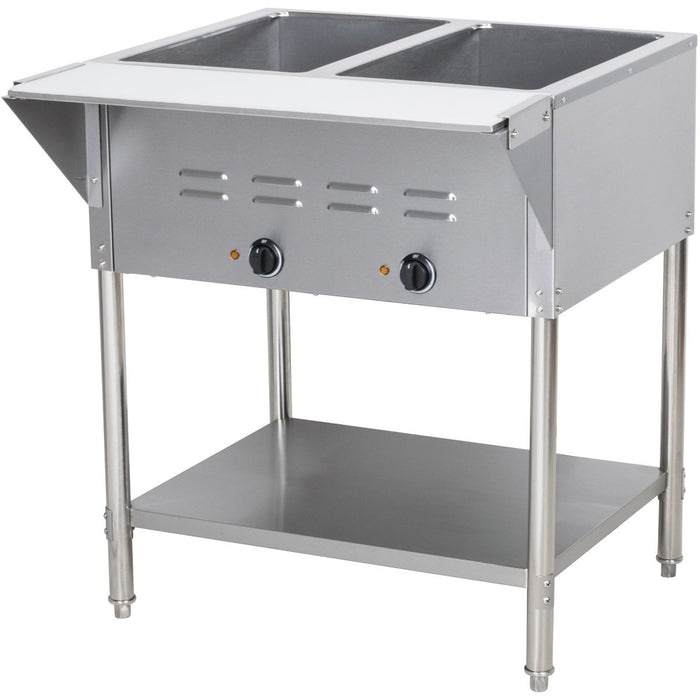 Commercial Bain Marie Table 2xGN1/1 Dry heat |  NVC2