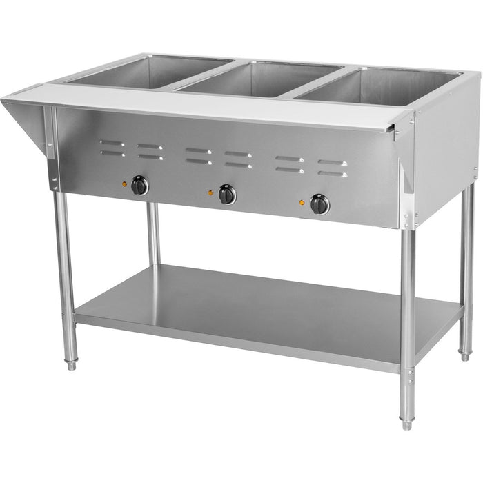 Commercial Bain Marie Table 3xGN1/1 Dry heat |  NVC3