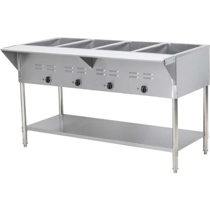 Commercial Bain Marie Table 4xGN1/1 Dry heat |  NVC4